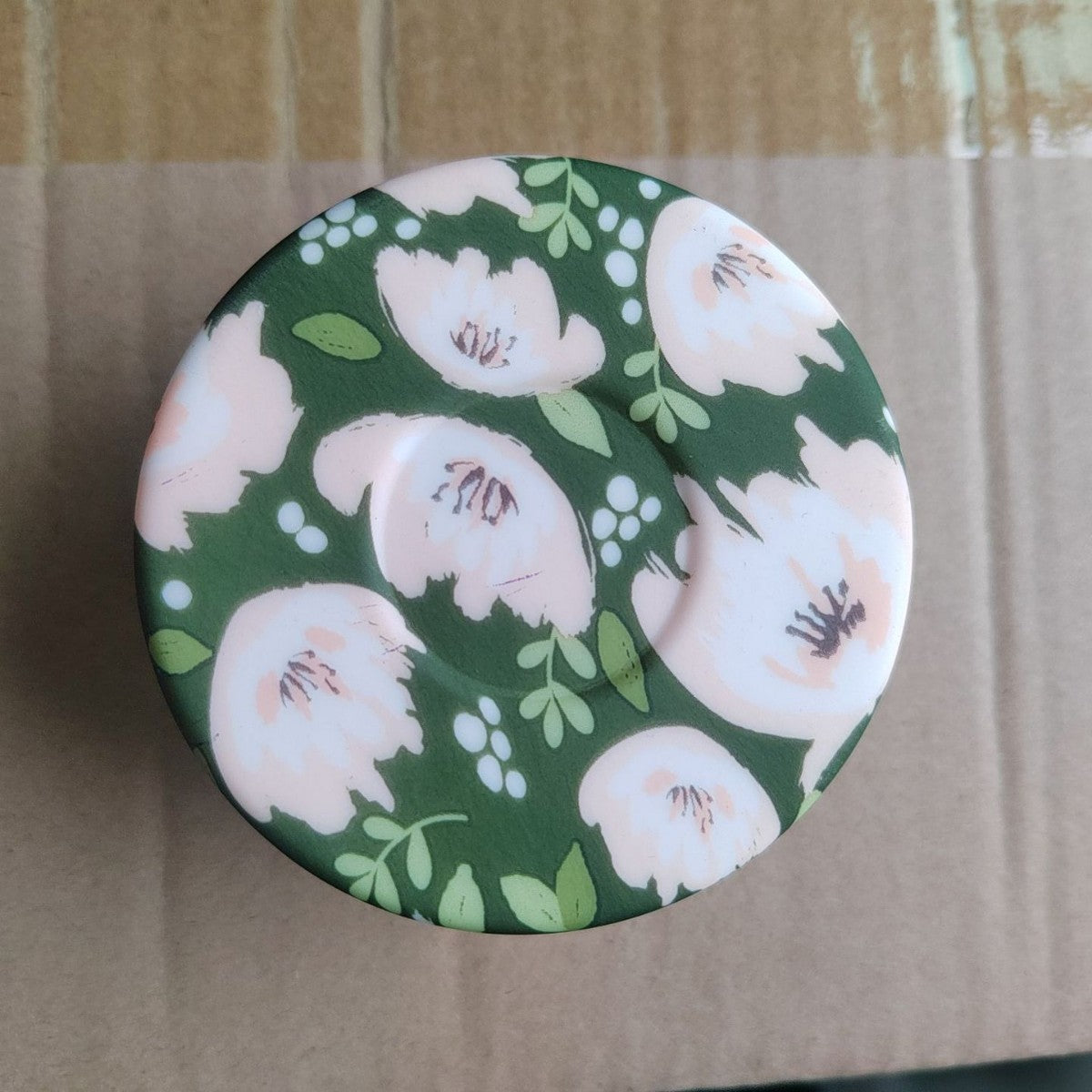 Wholesale Creative simple pattern silicone cup cover insulation film water transfer printing sports kettle space Pot Cup cover cup bottom cover for cups